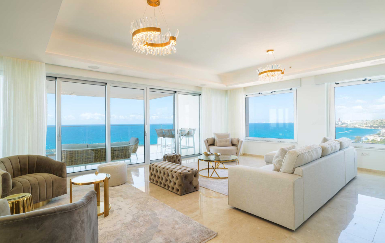 Property for Rent: Apartment (Penthouse) in Saint Raphael Area, Limassol for Rent | Key Realtor Cyprus