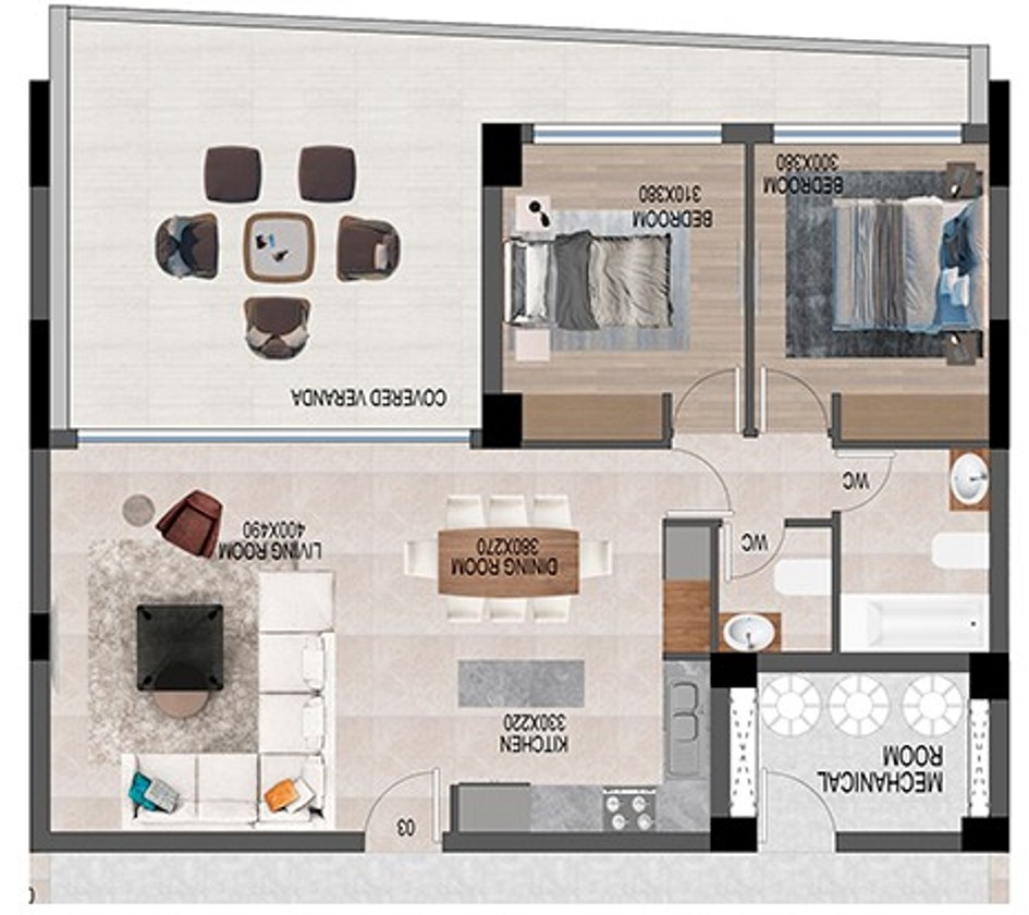 Property for Sale: Apartment (Flat) in Moutagiaka Tourist Area, Limassol  | Key Realtor Cyprus