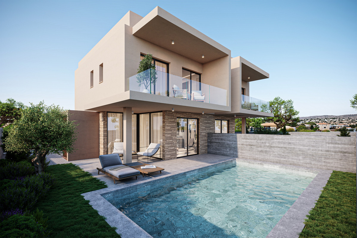 Property for Sale: House (Semi detached) in Geroskipou, Paphos  | Key Realtor Cyprus