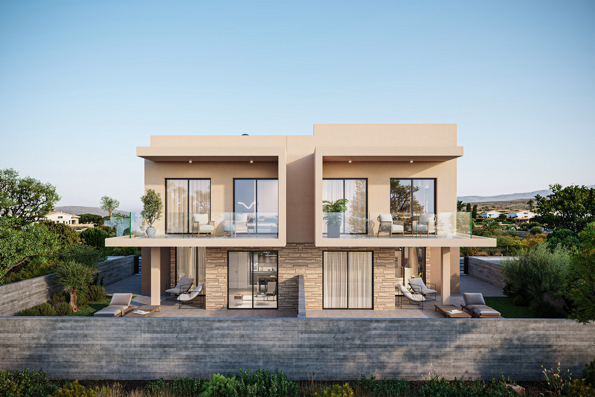Property for Sale: House (Semi detached) in Geroskipou, Paphos  | Key Realtor Cyprus